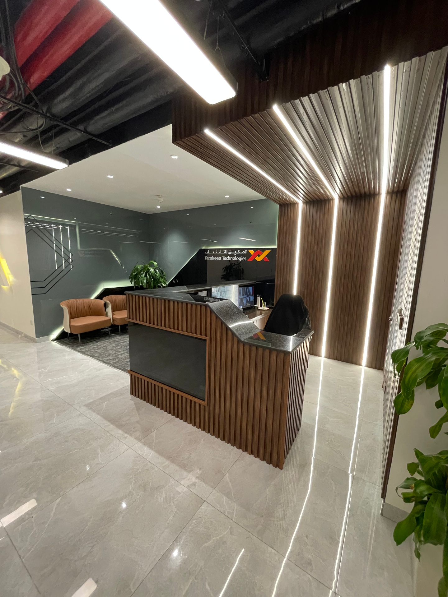 تجهيز منطقة Lounge والاستقبال في تمكين للتقنيات — صورة 7
